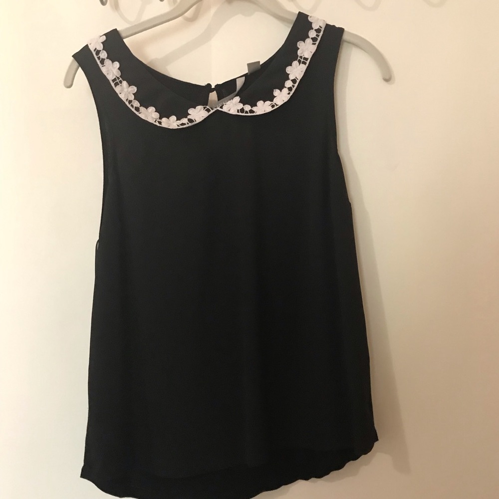 Black work blouse